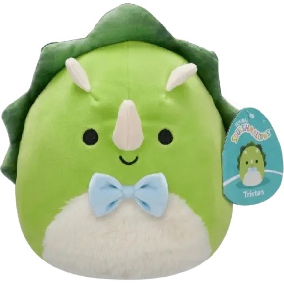 Squishmallows 11" Tristan the Green Triceratops Dinosaur Plush #172-4 New w/ Tag - Picture 7 of 8